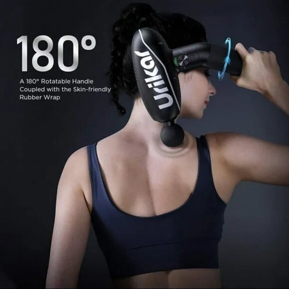 Urikar Pro 2 Heated Massage Gun Deep Tissue, 2021 All New Muscle Black - Picture 7 of 9